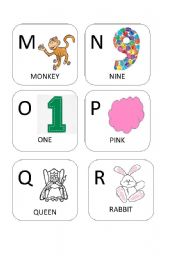 English Worksheet: ALPHABET 2/2