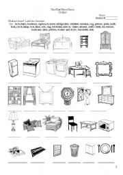 English Worksheet: Living- Pg 2