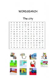 English worksheet: WORDSEARCH