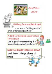 Animal Idioms 3