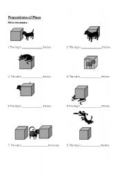 Prepositions of Place