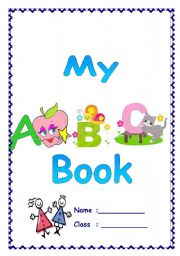 English Worksheet: My ABC Book