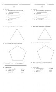 English worksheet: World Cup 2010