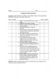 English Worksheet: Darfur Now