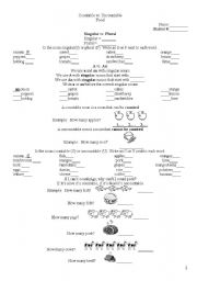 English Worksheet: Food- Pg 2 and 3