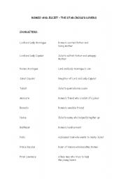 English worksheet: Introduction to characters