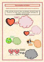 English worksheet: Do you love it or loathe it?