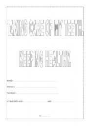 English Worksheet: Healthy teeth