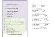 English Worksheet: PRESENT SIMPLE & PRESENT CONTINUOUS