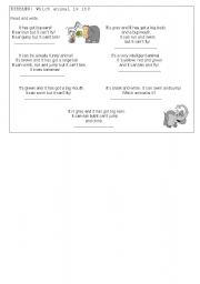 English worksheet: Animals and Riddles!