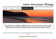 1000 Awesome Things