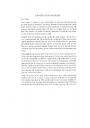 English worksheet: Reading Comprehension