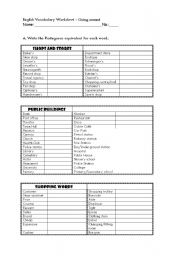 English Worksheet: Shopping