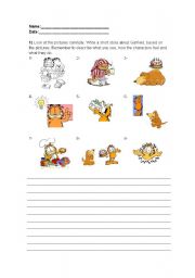 English Worksheet: Writing a Short Story