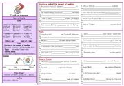 English Worksheet: Tenses (6) - Future Simple - all about it! (B&W), fully editable