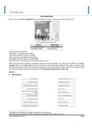 English Worksheet: The Zero Conditional