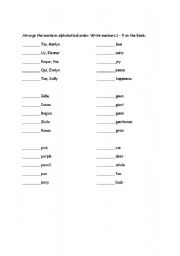 English Worksheet: Reading