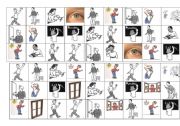 English Worksheet: classroom instructions bingo cards 3