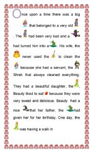 English Worksheet: Once upon a time. 