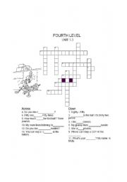 English worksheet: The mad hobbies crossword