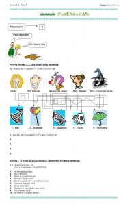 English Worksheet: Possessive Case