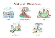 English Worksheet: Natural Disasters