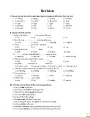 English Worksheet: Comprehensive Grammar revision 