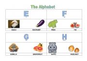 English Worksheet: The alphabet - part2