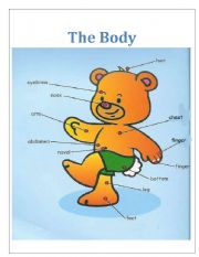 English Worksheet: Body Parts 2