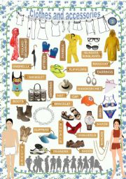 Clothes and accessories - Poster 3/3