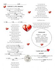 English Worksheet: LOVEFOOL BY CARDIGANS