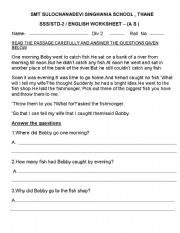 English worksheet: PRACTICE WORKSHEET