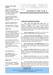 English Newsletter