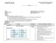 English Worksheet: lesson plan