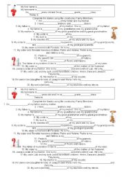 English Worksheet: EJAS: Family Members