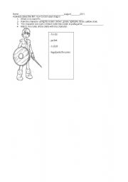 English Worksheet: ACTIVITY ABOUT THE FILM HOW TO TRAIN YOUR DRAGON