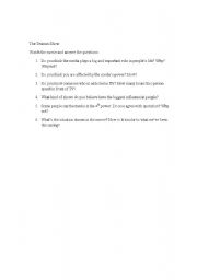 English worksheet: The Trumam Show