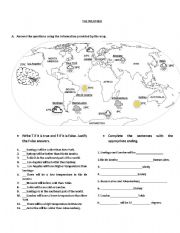 English Worksheet: The weather