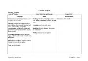 English Worksheet: Content 
