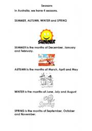 Seasons in Australia