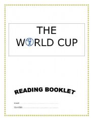 English worksheet: The World Cup Reading Booklet 2010