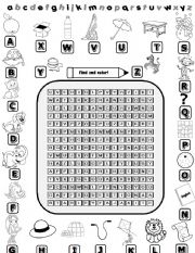 Alphabet (word search)