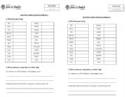 English Worksheet: Quiz: simple past and past continuous