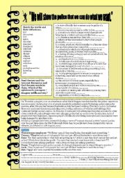 English Worksheet: Riots in Britain