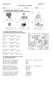 English Worksheet: prepositions