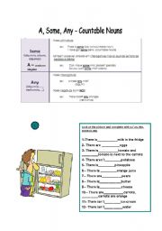 A,any,Some-Countable/Uncountable