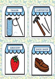 SHOPS FLASH CARDS#2