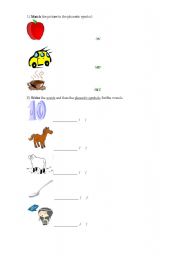 English Worksheet: PHONETICS EXERCISES FOR VOWEL SOUNDS