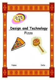 English Worksheet: pizza booklet
