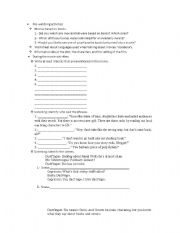 English worksheet: Inkheart Movie Worksheet